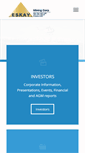 Mobile Screenshot of eskaymining.com