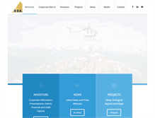 Tablet Screenshot of eskaymining.com